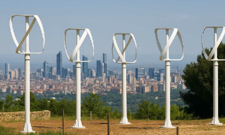 Des éoliennes d'un nouveau genre.