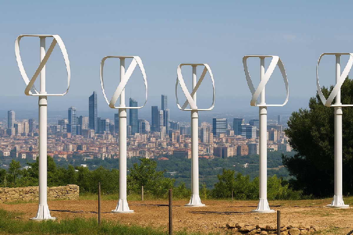 Des éoliennes d'un nouveau genre.
