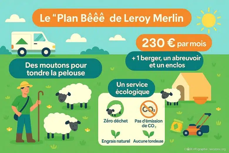 Infographie : le plan bêêê de Leroy Merlin, en voilà une bonne idée.