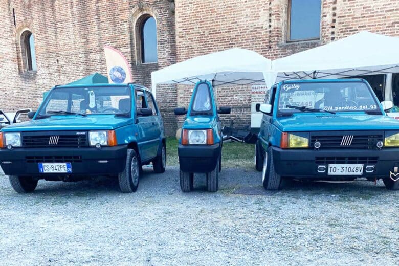 Il fabrique la voiture la plus fine du monde à partir d'une Fiat panda.