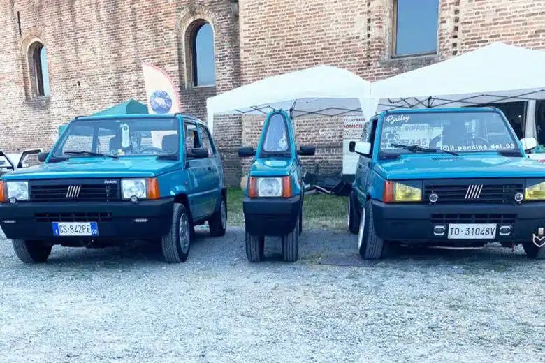 Il fabrique la voiture la plus fine du monde à partir d'une Fiat panda.