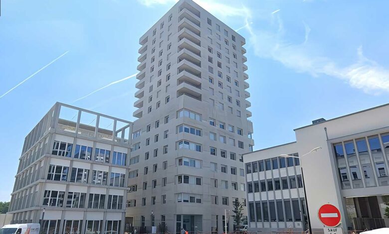 Un immeuble sans chauffage ni climatisation, en plein cœur de la Métropole de Lyon.