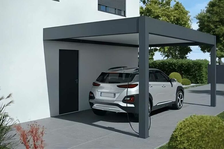 Un carport solaire.