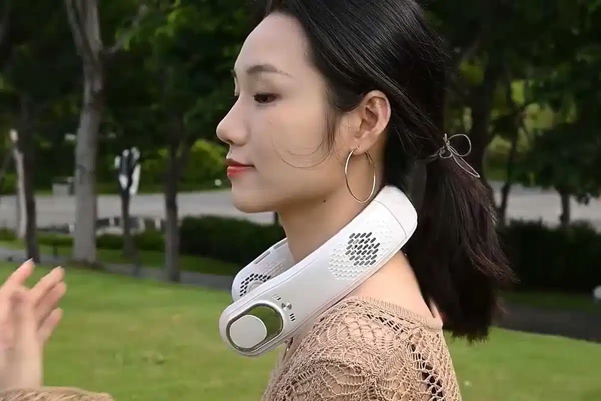 ArcticLoop est une climatisation de cou mobile proposée actuellement sur Kickstarter.
