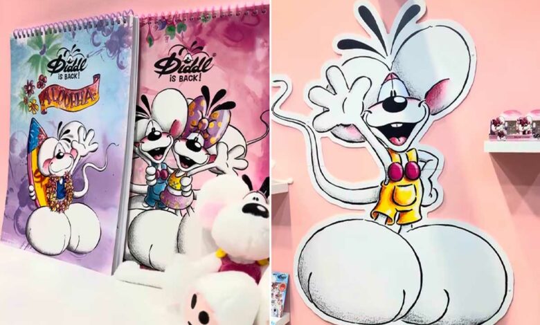 La souris Diddl fait son retour.