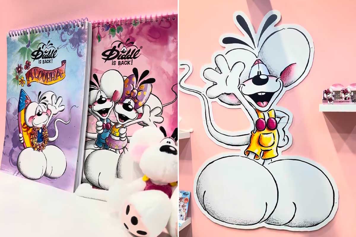 La souris Diddl fait son retour.