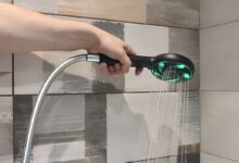 Un pommeau de douche astucieux pour limiter sa consommation d'eau.