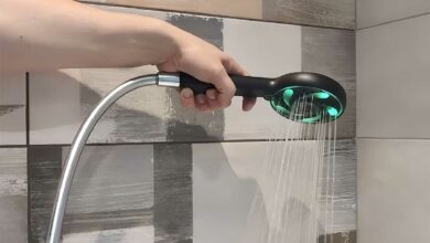 Un pommeau de douche astucieux pour limiter sa consommation d'eau.