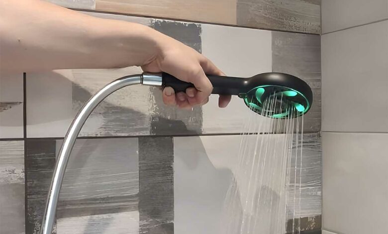 Un pommeau de douche astucieux pour limiter sa consommation d'eau.