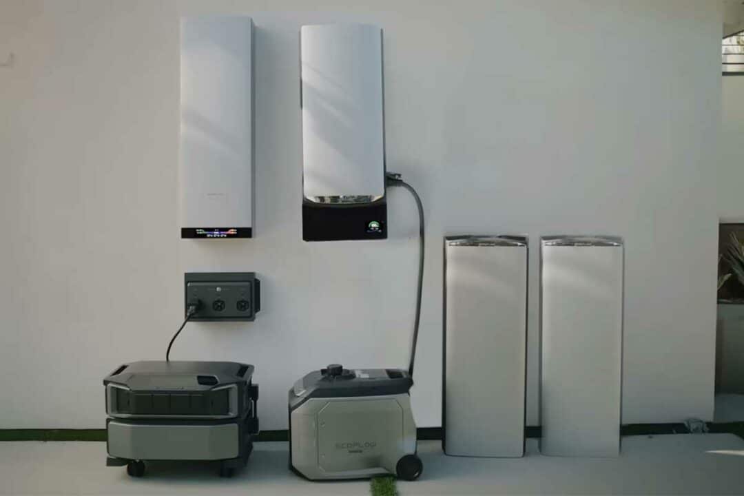 Un ensemble de produits EcoFlow.