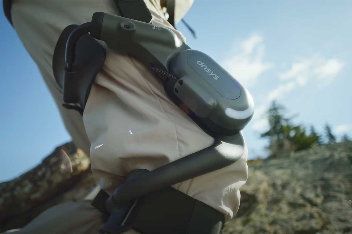 L'exosquelette Z1 de DNSYS.