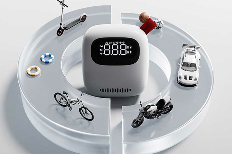 Aigo, une mini pompe multifonctions.