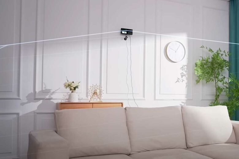 Un dispositif de détection et d'élimination de moustiques laser qui peut s'installer en intérieur comme en extérieur.