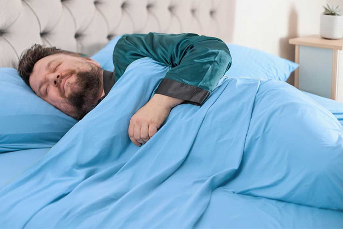 Des draps qui absorbent votre chaleur pour un effet rafraichissant.