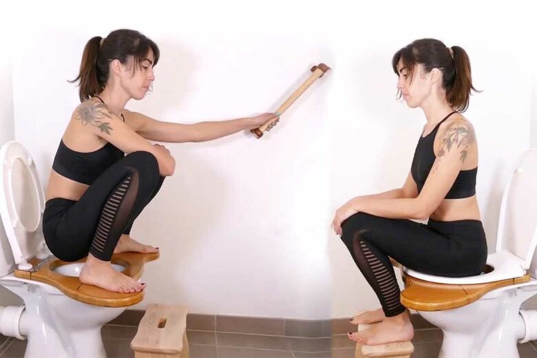 La position accroupie (ou semi-accroupie) pour faire ses besoins est naturelle et meilleure pour la santé.