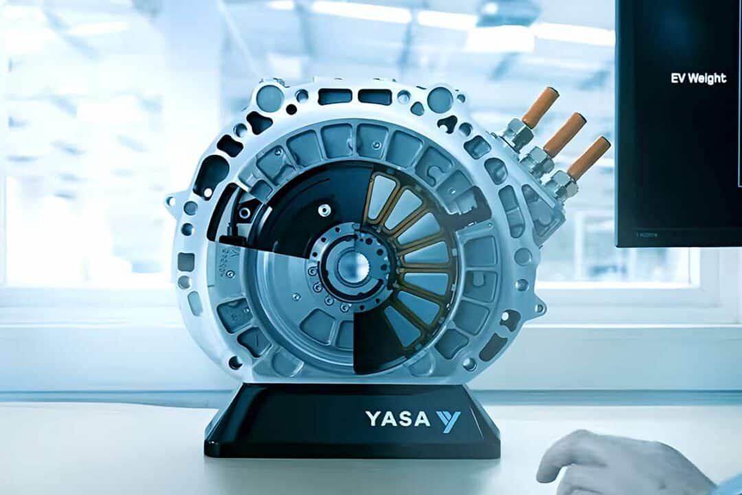 Un moteur d'une densité de puissance impressionnante de 42 kW/kg.
