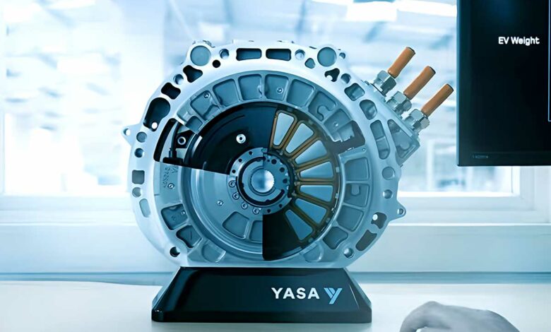Un moteur d'une densité de puissance impressionnante de 42 kW/kg.