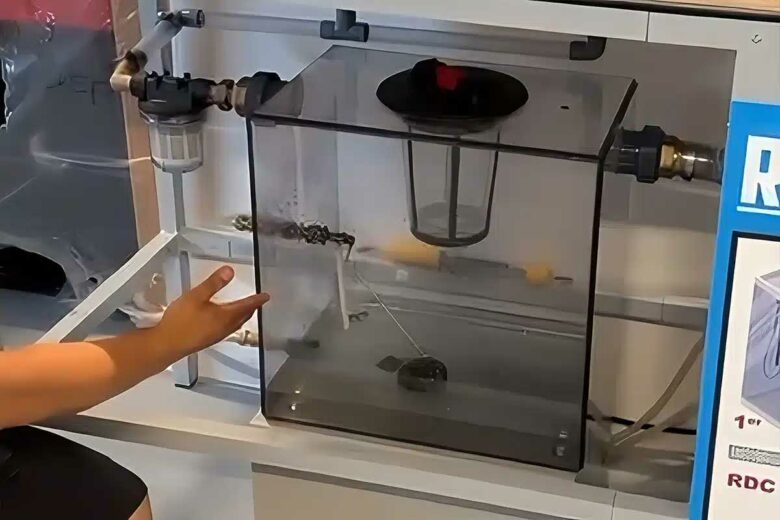 Le récupérateur d'eau usée de Sidi Drici.