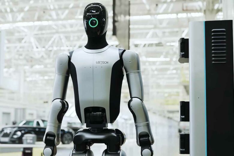 Un robot humanoïde.