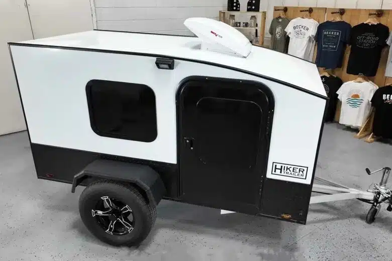 Une caravane teardrop taillée pour l'aventure en toute simplicité.