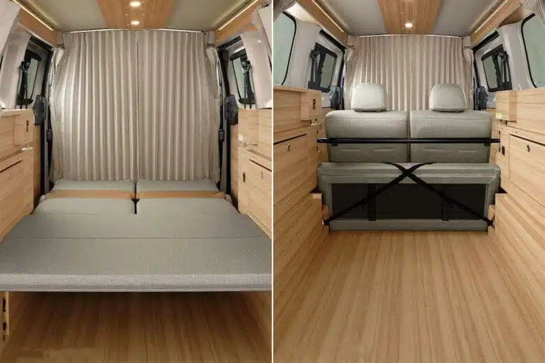 Un intérieur minimaliste.