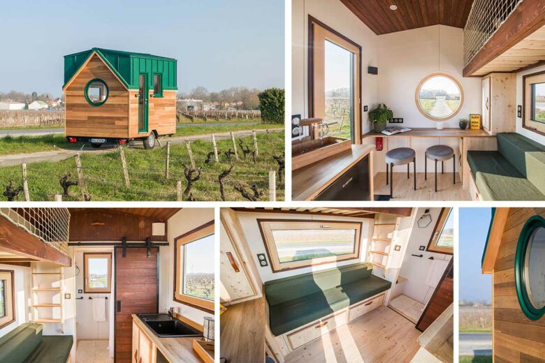 Quelques plans de la tiny house.