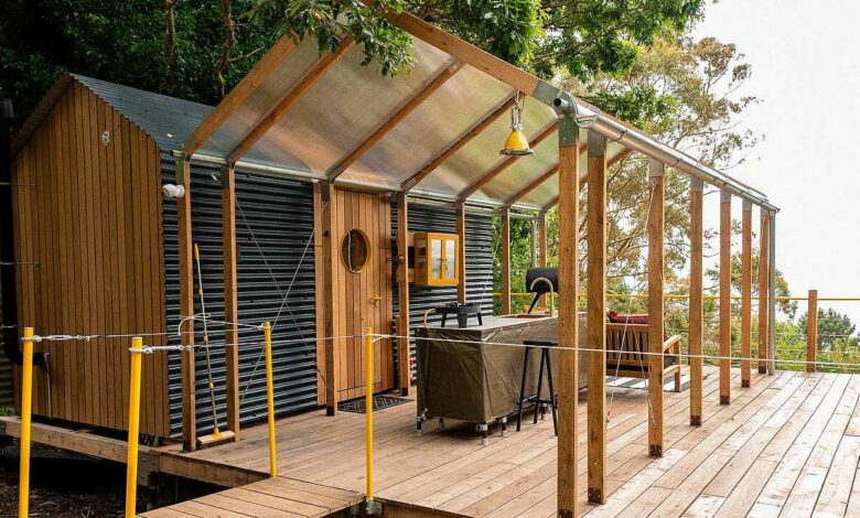 Configurez-vous même votre tiny house de rêve avec Tree Tents qui propose des modules pour adapter au fur et à mesure votre cocon.