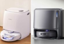 Quatre robots aspirateurs Narwal en promotion.