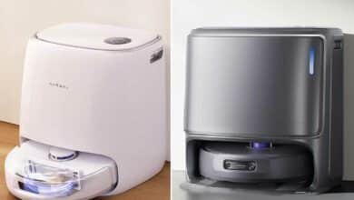 Quatre robots aspirateurs Narwal en promotion.
