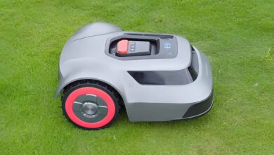 Un robot tondeuse futé, robuste et silencieux.