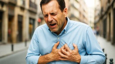 Une crise cardiaque façon cinéma.