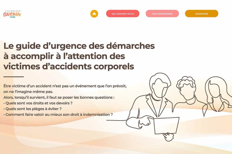 Victimes et avenir souhaite faire imprimer des flyers pour sensibiliser et informer les personnes en cas d'accident.