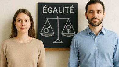 L'égalité homme femme en image.
