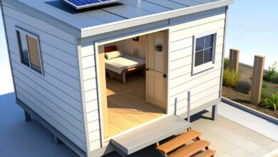 Une mini maison de 20 m².