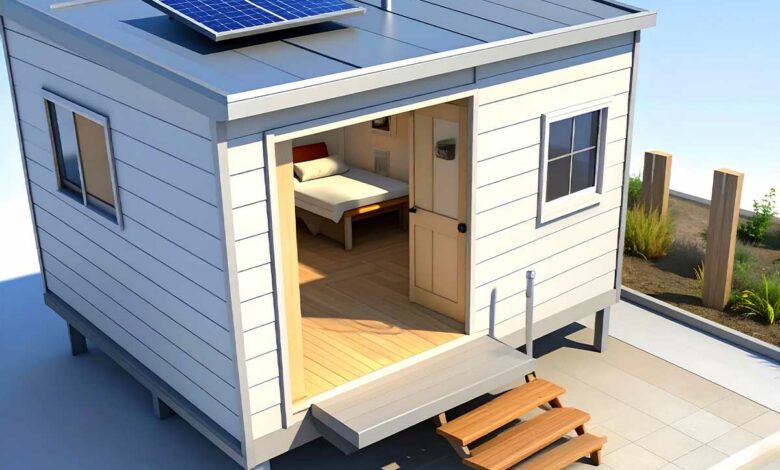 Une mini maison de 20 m².