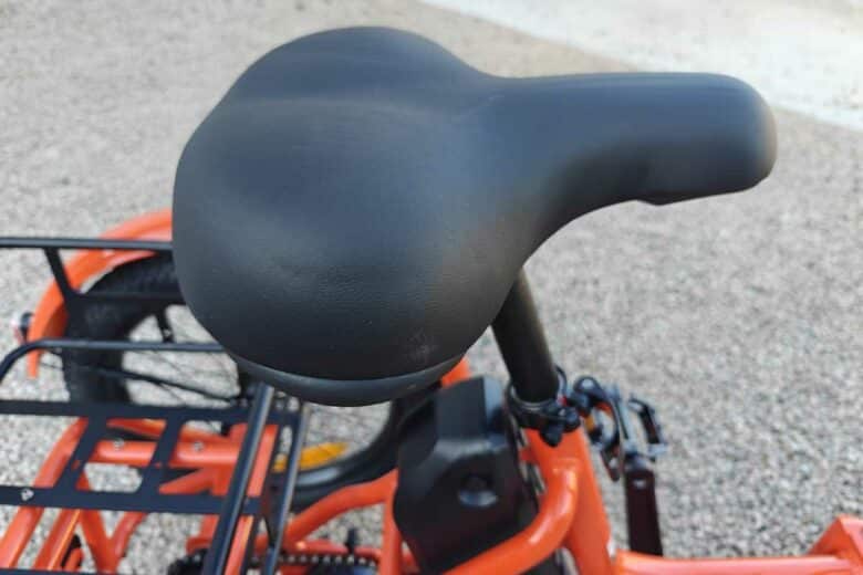 Une selle très confortable.
