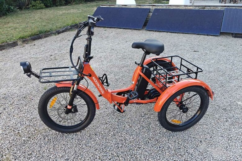 Le vélo intégralement monté.