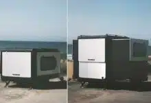 Une incroyable mini caravane qui augmente sa superficie.