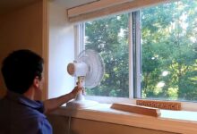 Le meilleur emplacement d'un ventilateur pour bien faire circuler l'air dans la maison.