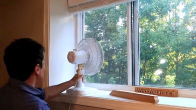 Le meilleur emplacement d'un ventilateur pour bien faire circuler l'air dans la maison.