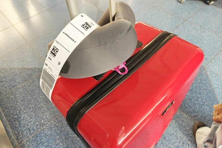Un bagage identifié.