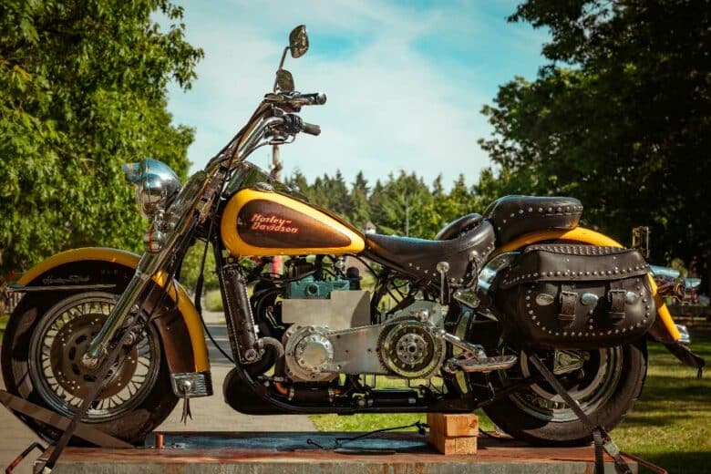 Une Harley à 3 cylindres alimentée par des déchets.