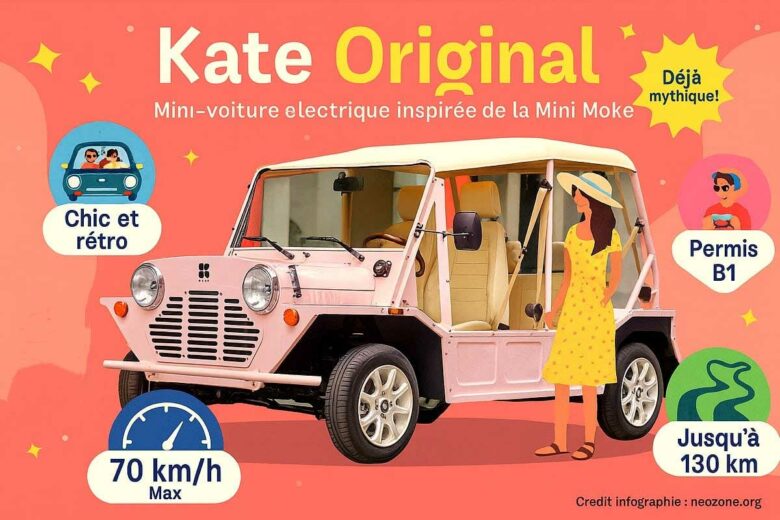 Infographie : la Kate Original concurrencera-t-elle l'AMI de Citroën ou la Microlino ?