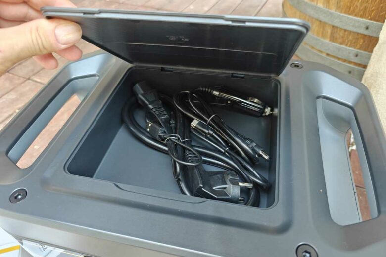 Un coffre de rangement des plus pratique