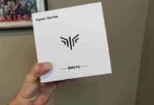 L'emballage du Mini PC.