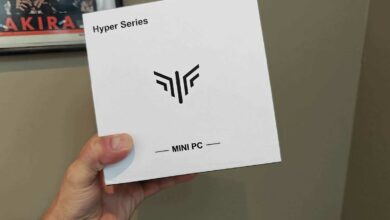 L'emballage du Mini PC.