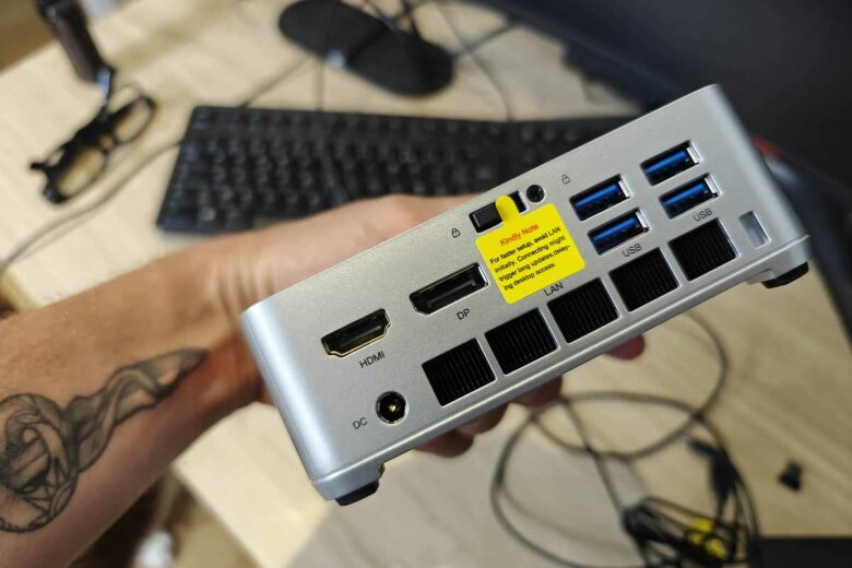 Une connectivité généreuse.