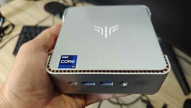 NiPoGi Hyper H2 Mini PC Ιntel Core i9-11900H (8 C/16 T, jusqu'à 4,90 GHz), 32 Go (2 x 16 Go) DDR4 1 to M.2 NVMe SSD.