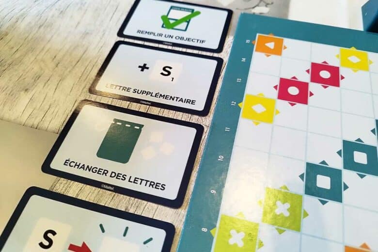 Un Scrabble en mode coopératif avec des défis a relever.