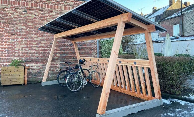 Un Tocyclo pour recharger son vélo électrique.